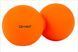 Массажный мини-валик Qmed Lacrosse Duo Ball, оранжевый 12153 фото 2